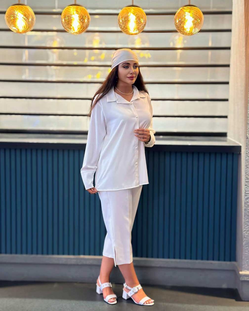 شومیز پیراهنی زنانه Tvk مدل Hale