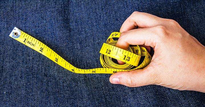 ابزار اندازه‌گیری سایز