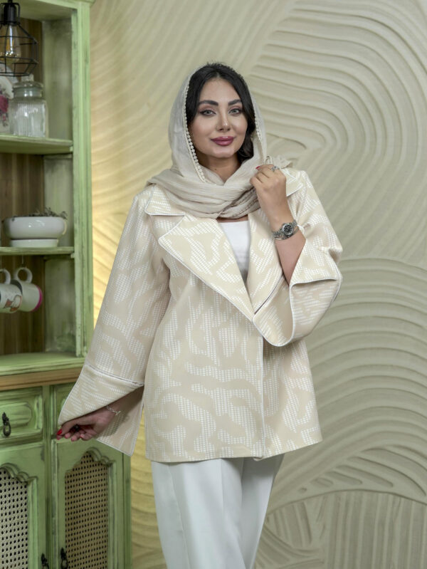 مانتو کتی زنانه Tvk مدل Zebra